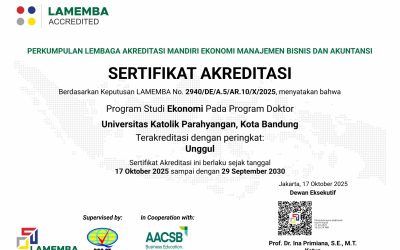 Akreditasi Program Studi Doktor Ekonomi